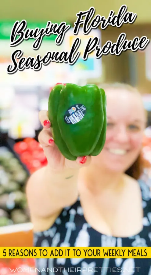 How to find the freshest seasonal Florida produce in your grocery store & 5 reasons to add it to your weekly meals! 