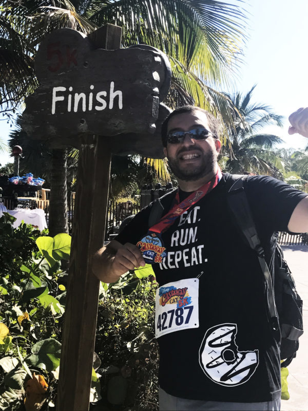 I ran my first 5k – on Disney's Private Island! My Castaway Cay 5k experience & why you should run (or walk) this 5k too! #DisneySMMC #DisneyRun
