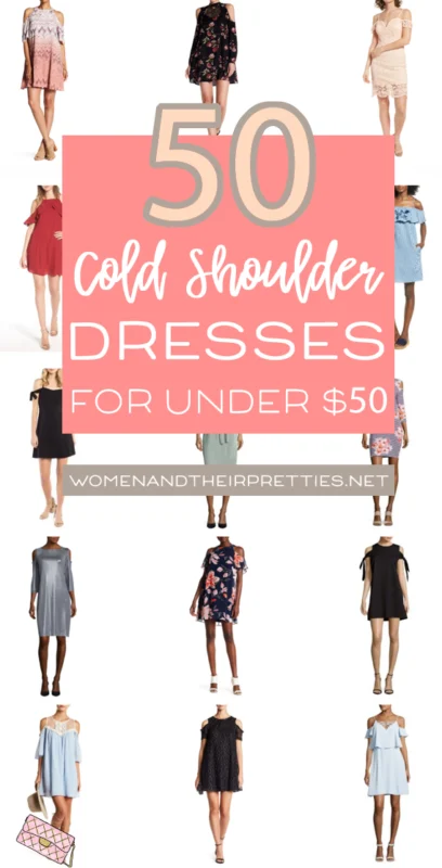 50 Cold-Shoulder Dresses under $50