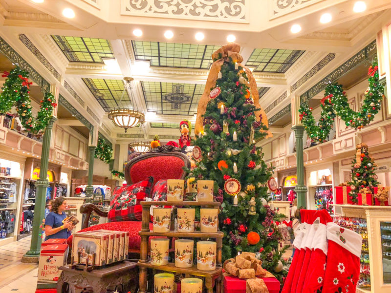 Christmas at Disney Shopping