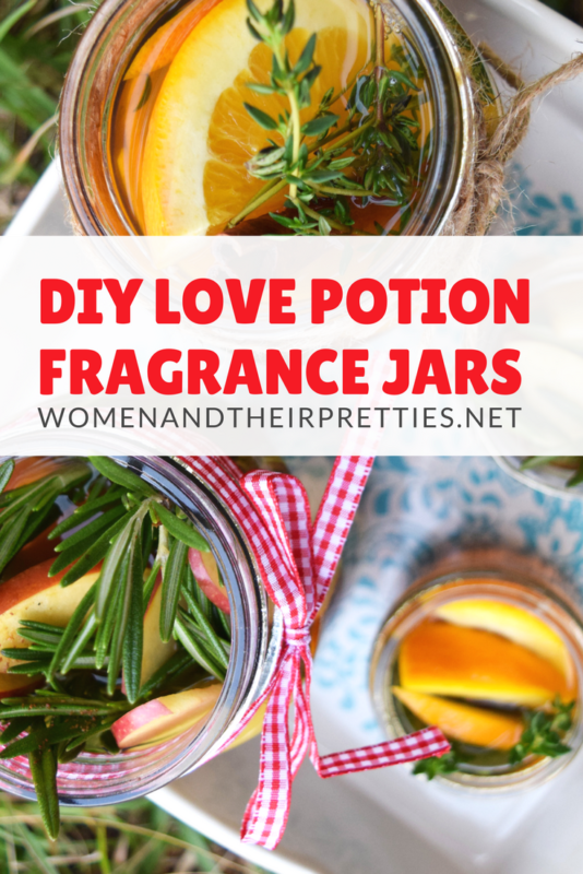 DIY love potion fragrance jars: An easy handmade Valentine's Day gift for anyone!