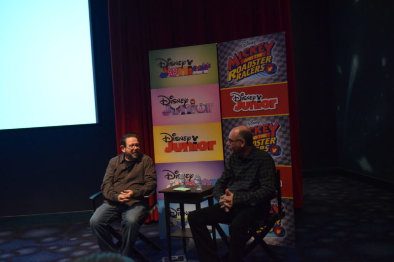 Mickey and the Roadster Racers Producers talk classic characters & celebrity voices! #MickeyRacersEvent