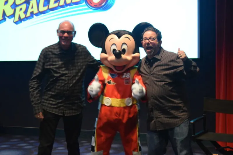Mickey and the Roadster Racers Producers talk classic characters & celebrity voices! #MickeyRacersEvent
