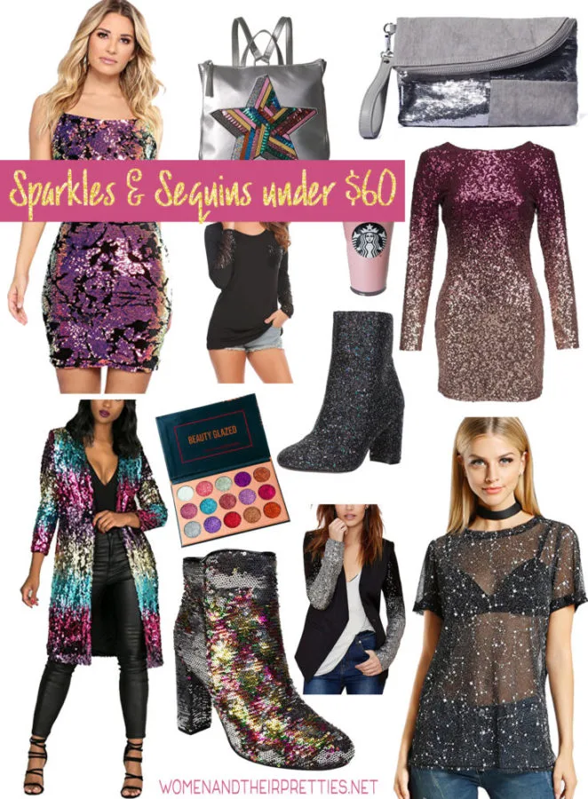 Amazon Fashion Finds: Sparkles and Sequins Clothing (Under $60)