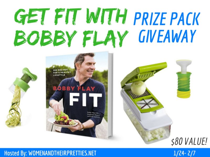 Accomplishing those New Year's goals isn't always easy – especially if you're trying to do it all on your own. If you don't have an accountability partner, then you need something to give you that extra BOOST. You'll get just that with this Bobby Flay Cookbook and Prize Pack Giveaway. Enter daily! Good luck to all!