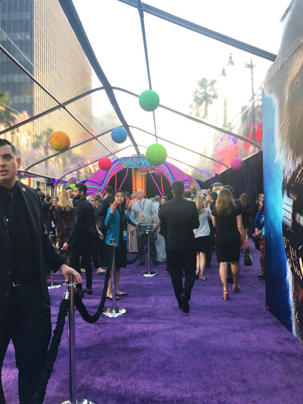 Sometimes in life you get experiences that you can't fully comprehend and walking the "purple carpet" at the Guardians of the Galaxy Vol. 2 premiere was one of them. Let's talk about who I saw, how I felt, and about my Guardians of the Galaxy Vol. 2 review. This unbiased post is sponsored by Disney as a part of the epic #GotGVol2Event, obviously.