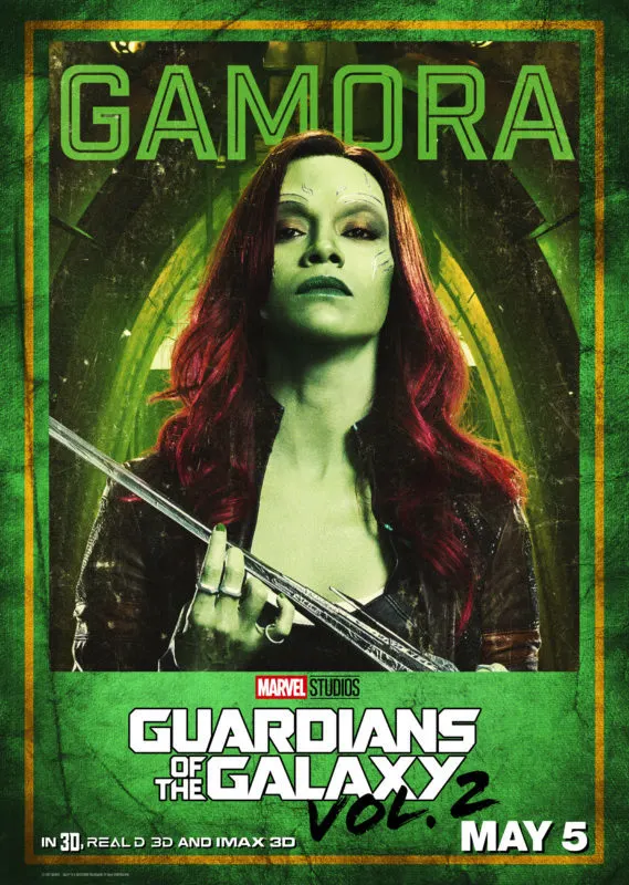 New Guardians of the Galaxy Character Posters – #GotGVol2Event