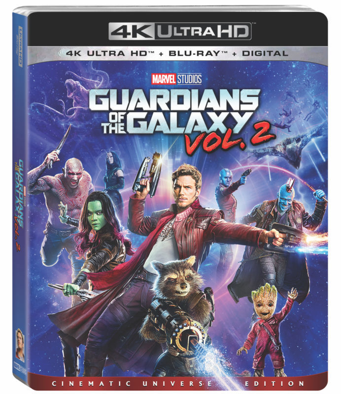 Guardians 2 Blu-ray