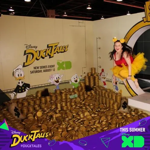 New DuckTales - Scrooge McDuck's Money Bin D23 Expo