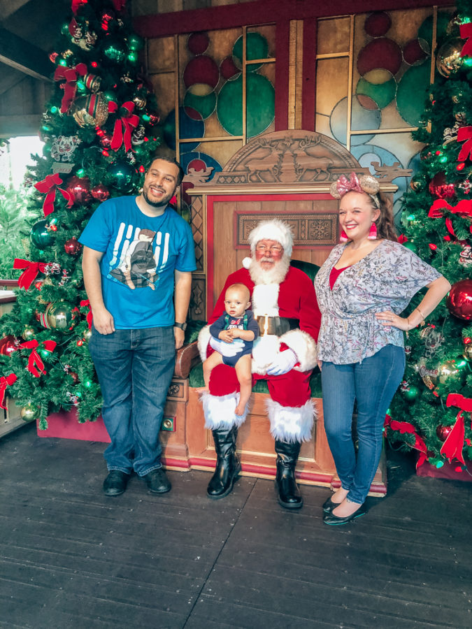 holiday characters at magic kingdom