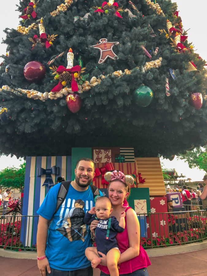 holiday characters at magic kingdom