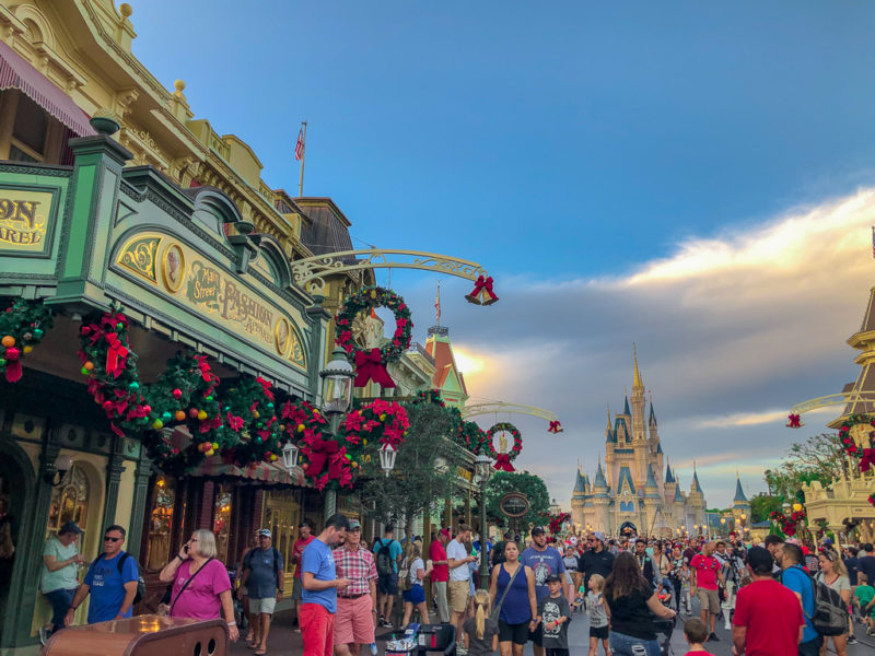 visit magic kingdom for the holidays