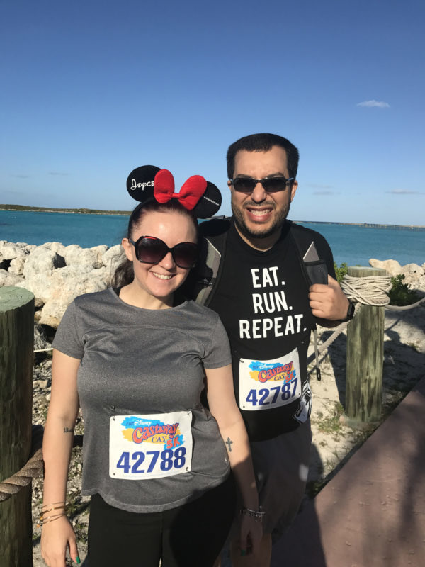 I ran my first 5k – on Disney's Private Island! My Castaway Cay 5k experience & why you should run (or walk) this 5k too! #DisneySMMC #DisneyRun