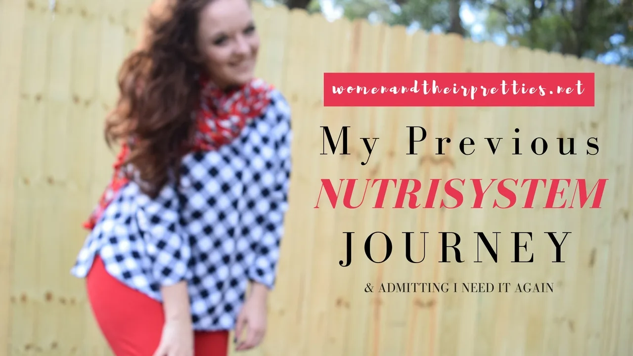 My Previous Nutrisystem Journey & Admitting I need it again!