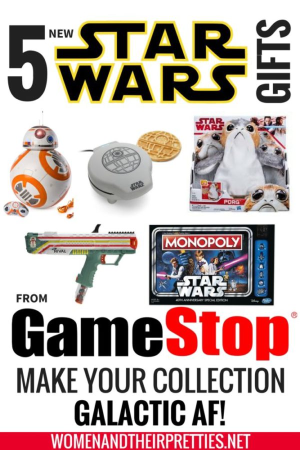 Are you looking for the most epic gifts to make your Star Wars collection galactic af? These are 5 new gifts that any fan from this galaxy or the next would totally geek out over. I partnered with GameStop for this epic Star Wars gift guide.