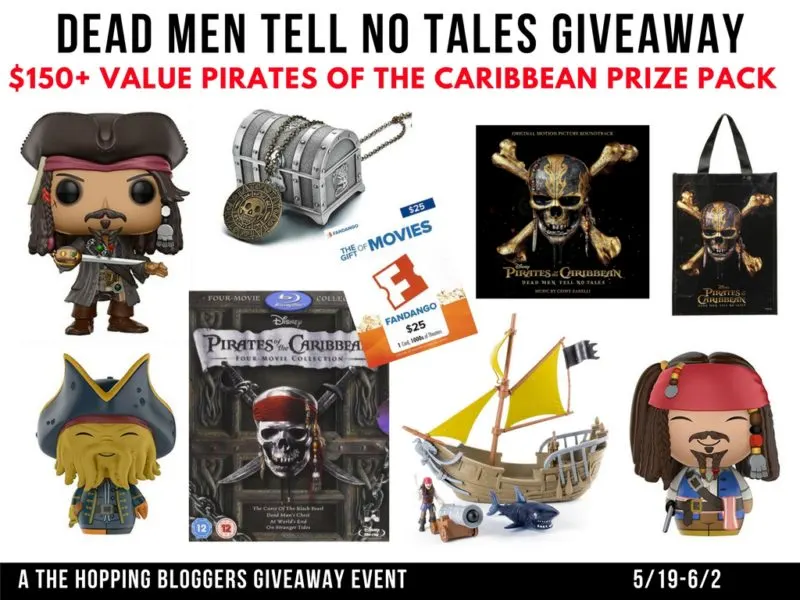 Dead Men Tell No Tales Giveaway