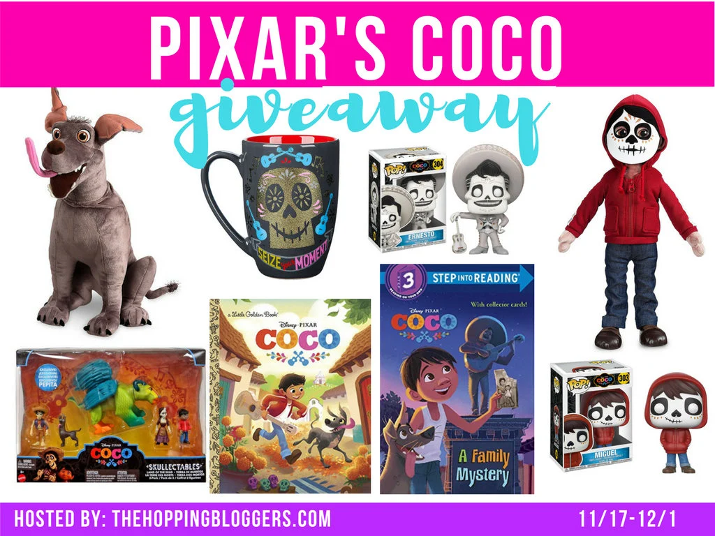 Pixar Giveaway | Pixar Coco Prize Pack