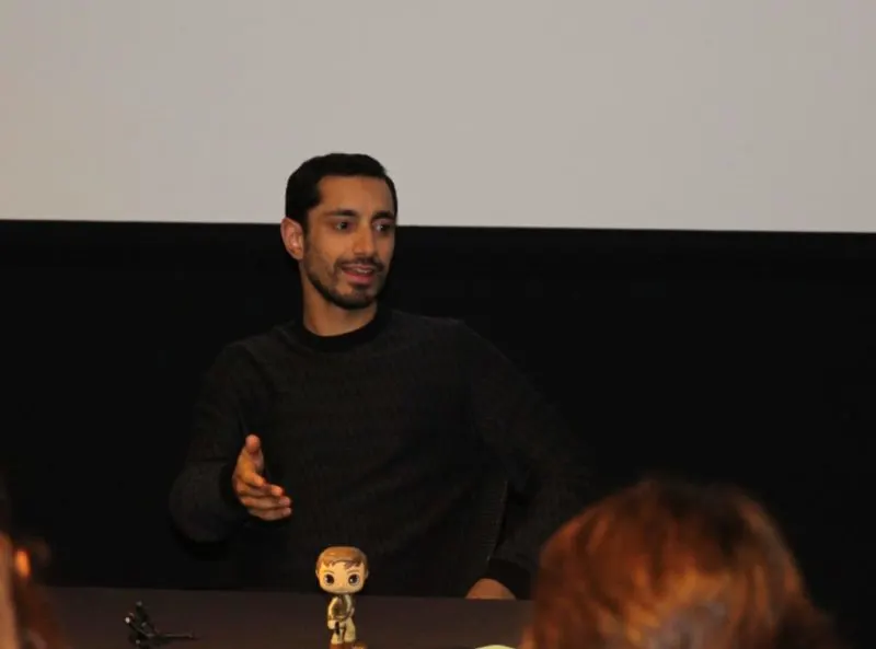 Bodhi Rooke: A simple guy making HUGE contributions. Riz Ahmed Rogue One Interview #RogueOneEvent