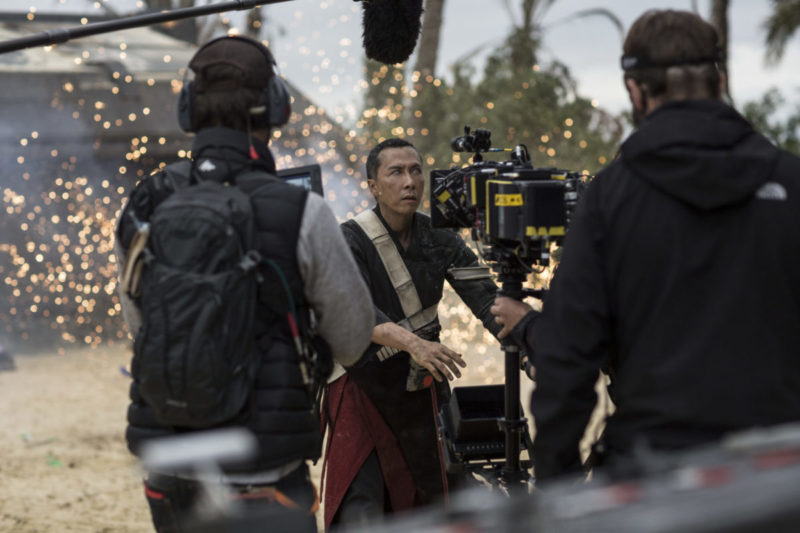 Developing the blind Rogue One fighter, Chirrut: Donnie Yen Rogue One Interview #RogueOneEvent