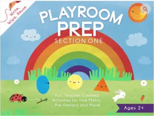Playroom Prep Activity Book