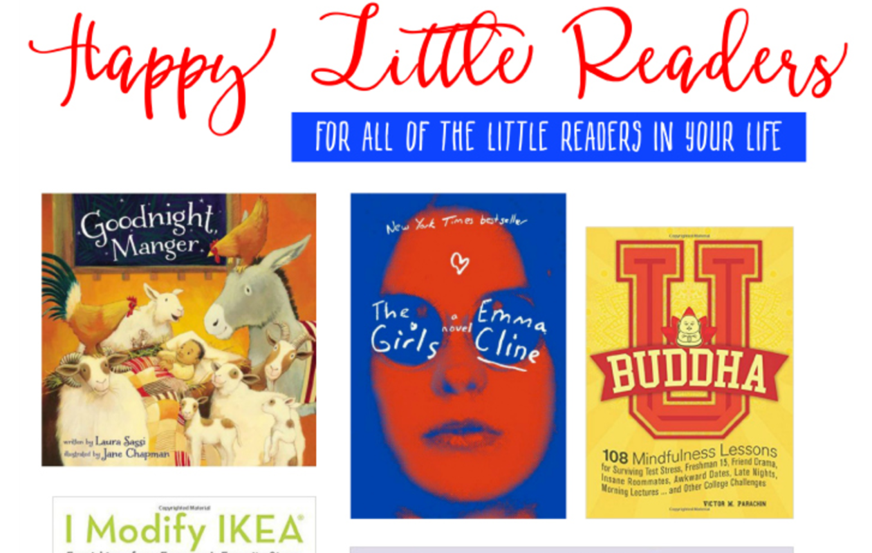 Make reading fun again with these entertaining books! Use the Happy Little Readers book gift guide to shop this holiday season!