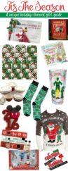Tis the Season for giving awesome gifts. This holiday themed gift guide is sure to put anyone in the Christmas spirit!