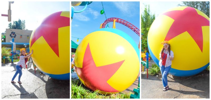 Toy Story Land Pixar Ball Pics