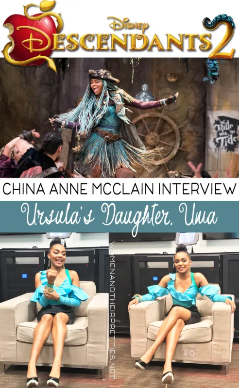 China Anne McClain Descendants 2 Interview | Ursula's Daughter Uma joins the cast of Villain Kids