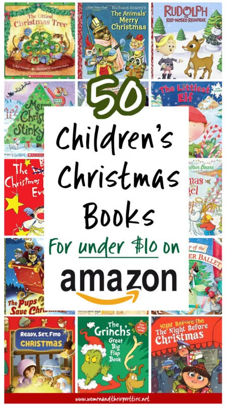 Get these awesome Children's Christmas books on Amazon for under $10! Stock up now before it's too late. 50 books for under $10!