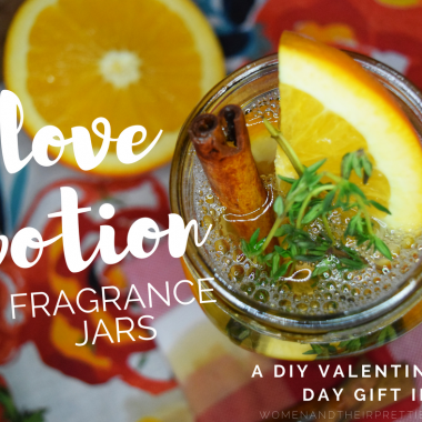 DIY love potion fragrance jars: An easy handmade Valentine's Day gift for anyone!