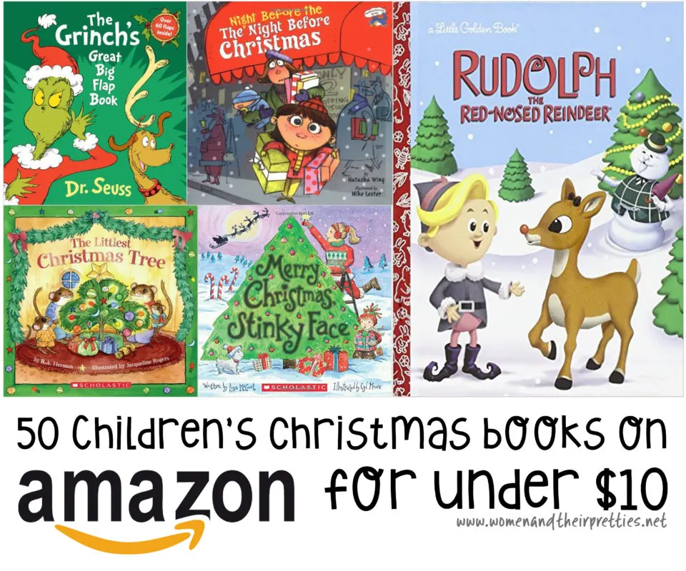 Get these awesome Children's Christmas books on Amazon for under $10! Stock up now before it's too late. 50 books for under $10!
