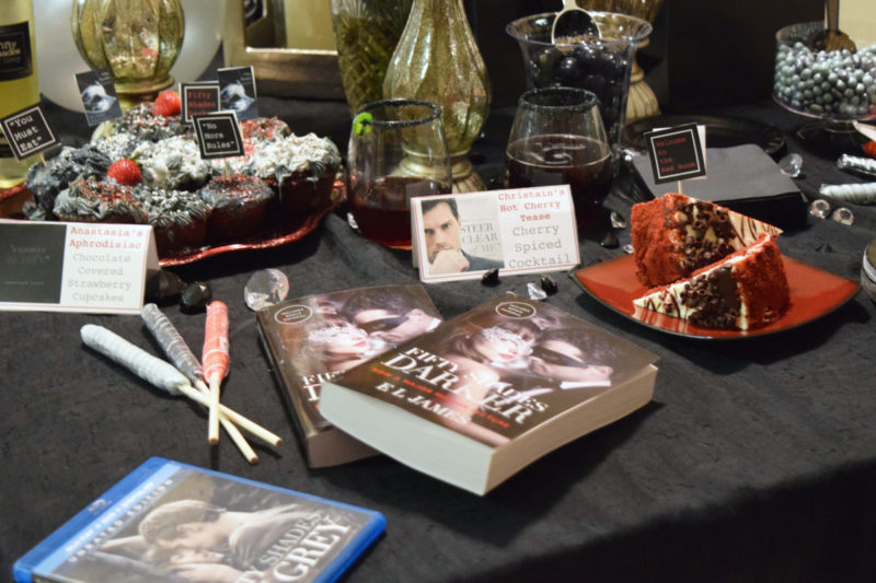 Fifty Shades Party Spread